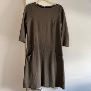 Boden ribbed tunic dress